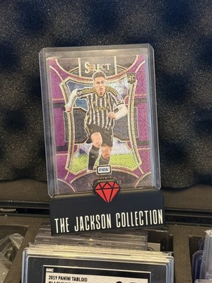 2024 Panini FIFA Select Purple Mojo Kenan Yildiz RC Rookie Juventus #141