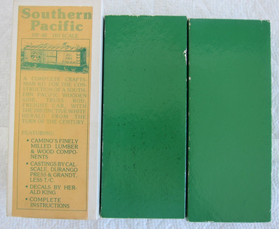 HO CRAFTSMAN WOOD FREIGHT CAR KITS, SUNCOAST & CAMINO SCALE MODELS UNBUILT!