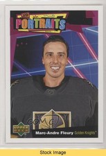 2020-21 Upper Deck UD Portraits Marc-Andre Fleury #P-23 READ 1u6