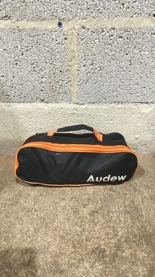 Audew Handstaubsauger schwarz rot tragbar Auto Heim Aufsätze Tasche