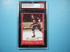 1973/74 O-PEE-CHEE NHL HOCKEY CARD #67 ED WESTFALL KSA 7.5 NM+ SHARP!! OPC