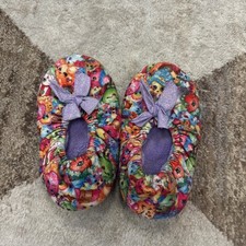 Multicolored Shopkins Non-Slip Girls slippers - size S/M