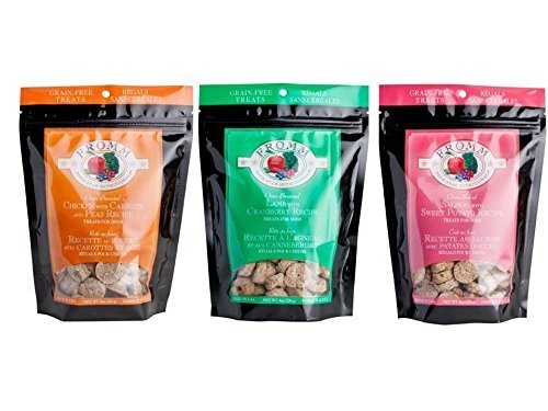 Grain-Free Dog Treats Variety Bundle: Chicken, Lamb & Cranbe