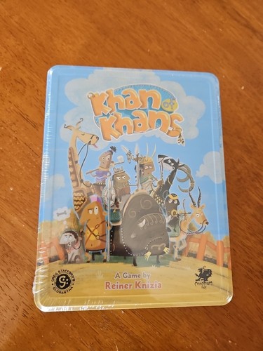 Khan of Khans (Kickstarter Tin Edition) NEW Chaosium board card game Knizia