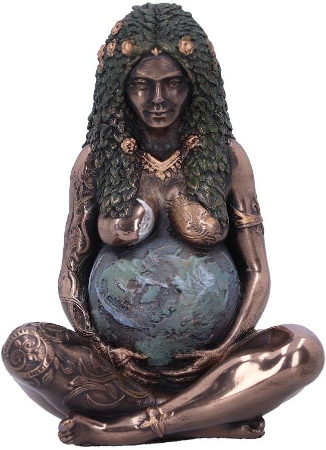 Nemesis Now Mother Earth Art Figurine (Mini) 8.5cm, Resin, Bronze