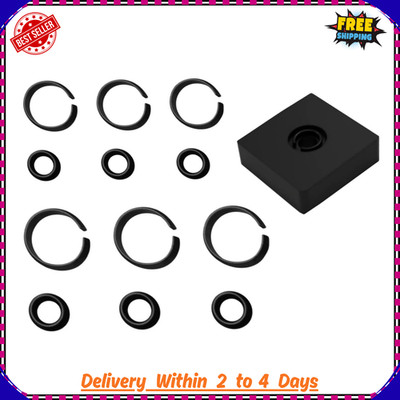 (3+3Sets) 1/2  and 3/8'' Impact Retaining Ring Clip Impact Friction Ring with