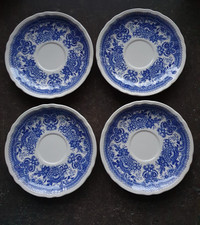 Burgenland Blau 4x Untertasse 13,5 cm für Kaffeetasse  Villeroy & Boch