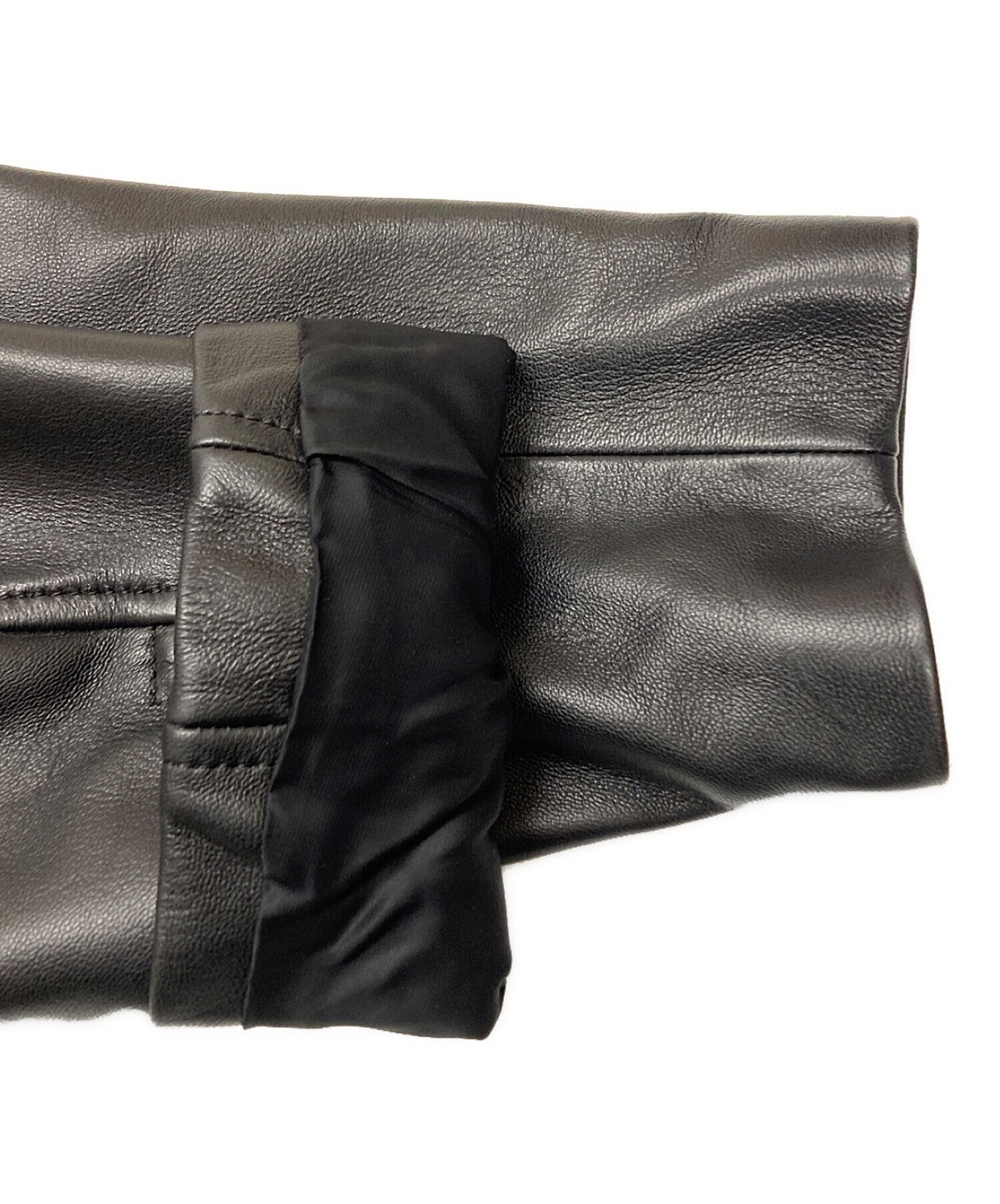 UNDERCOVER Leather switch down jacket Size: 3 Bei… - image 6