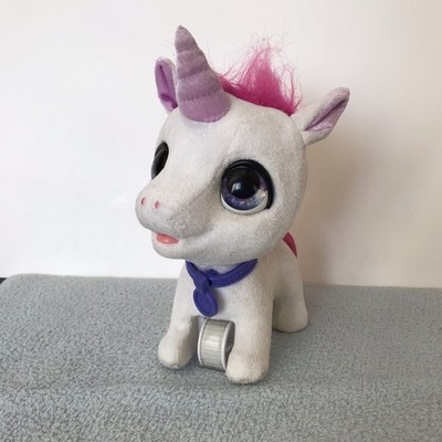 Furreal Walkalots Big Wags Unicorn Interactive Pet Toy Missing Leash
