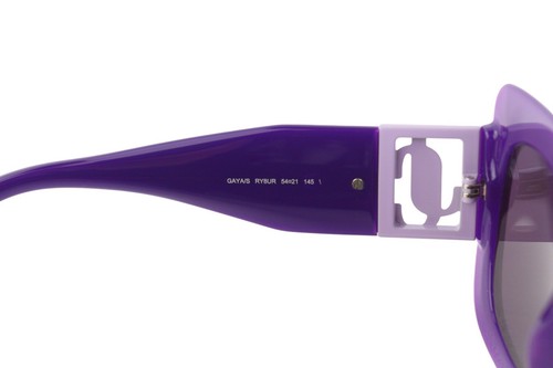JIMMY CHOO Gaya/S Women Sunglasses OS Purple Frame Tinted Square Casual RRP€359 - Picture 7 of 8
