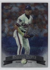 1998 Topps Finest No-Protector Refractor No Refractor Carlos Perez #76R 9mn