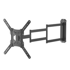 Wiltec Supporto TV a parete 23“-65” Max 35kg Braccio porta schermo a muro Staffa
