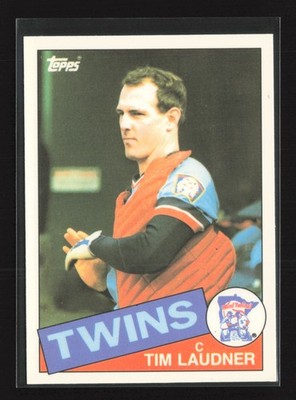 1985 Topps #71 Tim Laudner Collector's Edition (Tiffany) Minnesota Twins