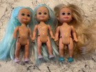 3 Zuru Sparkle Girlz Funville Little Friends Dolls Blue & Blonde Hair — photo 1