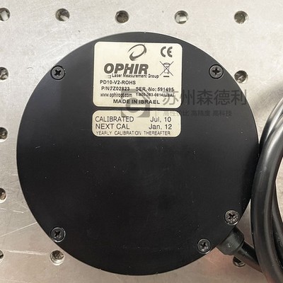 Used OPHIR laser power meter probe PD10-V2-ROHS P/N: 7Z02823