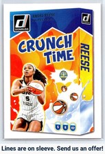 2025 Donruss WNBA #7 Angel Reese Crunch Time