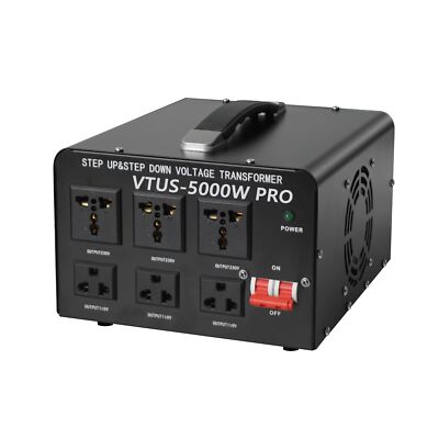LVYUAN 5000 Watt Voltage Converter Transformer Heavy Duty Step Up Step Down A...