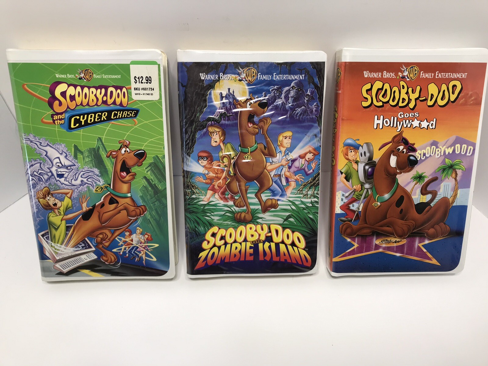 Scooby Doo VHS Tape Lot Of 9 Different Tapes Clamshell Cases CLEAN eBay