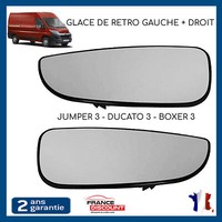 Retro Spiegel Glas Vorne Rechts + Links FüR Jumper Boxer 3 8151LP 8151LQ
