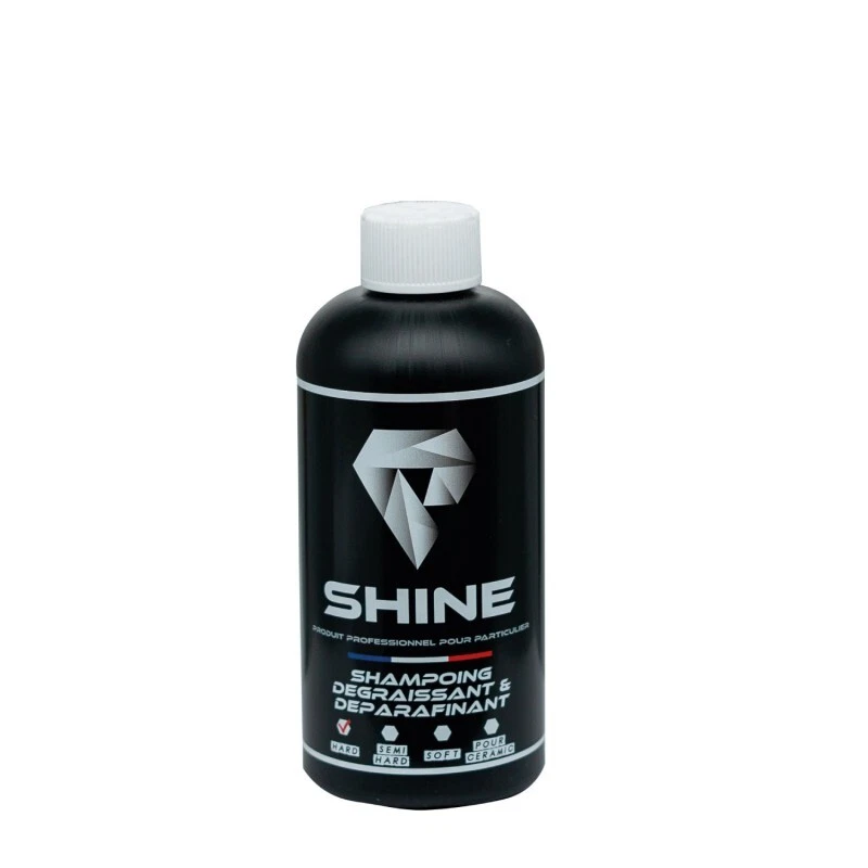 SHINE Shampoing Dégraissant & déparafinant HARD - Made In France - 450ml
