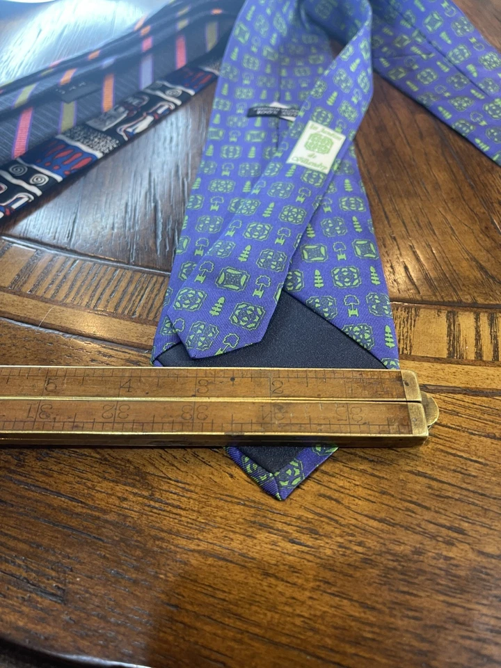 LES Jardins TREE VESTIDO DE GAMA ALTA TRAJE CORBATA DE DISEÑADOR ENVÍO GRATUITO Foto 4 de 4