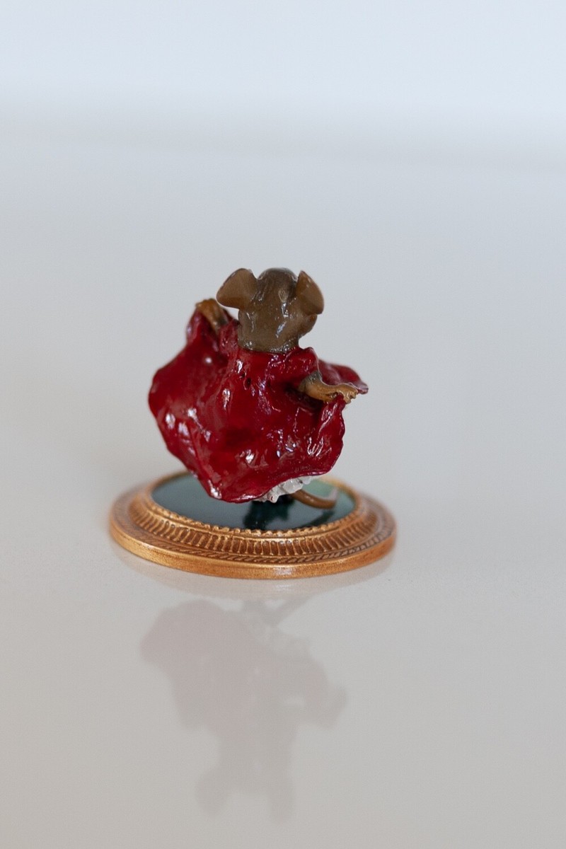 Wee forest Folk モール　レア RARE Wee Forest Folk Can-Can Mouse a la Toulouse Lautrec MU
