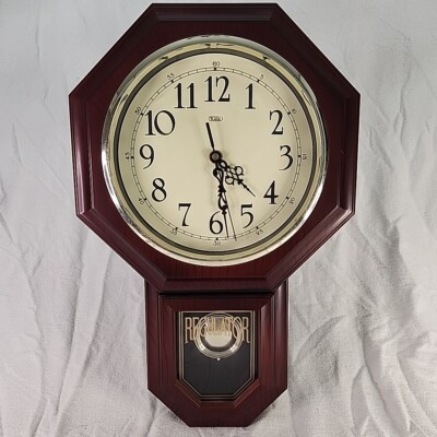 CLOCK Retro TOZAI REGULATOR Pendulum Wall Quartz Home Office Decor