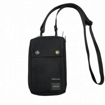 Hobonichi Techo Porter Dangle black Cousin Size Notebook Cover Used 18×12×3cm