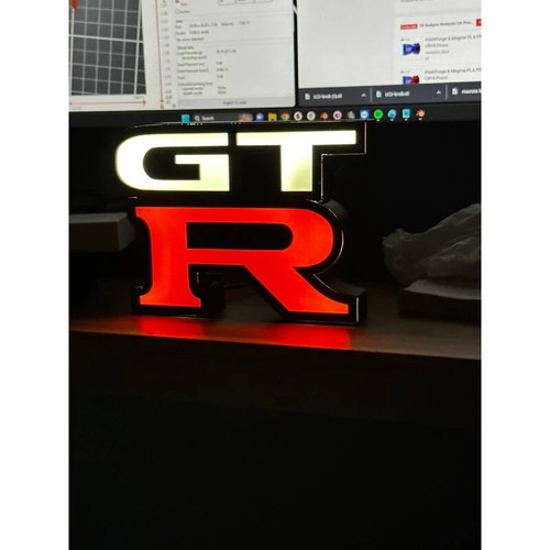 Nissan GTR Logo USB LED Lamp Great Condition New Item - Picture 6 of 6