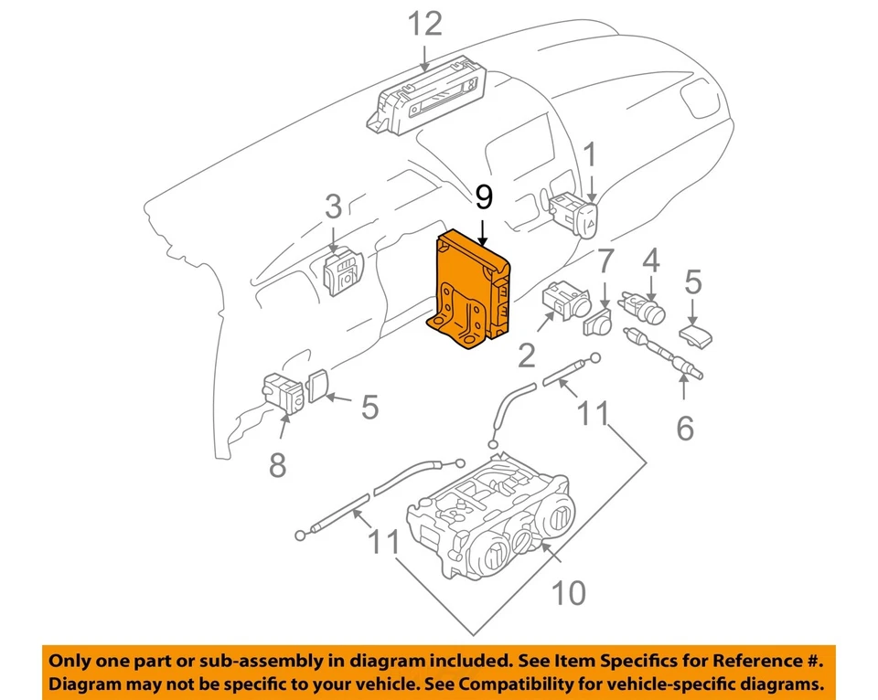 Módulo de controle de transmissão usado serve: 2005 Suzuki Aerio Transmission AWD Grade - Imagem 3 de 4