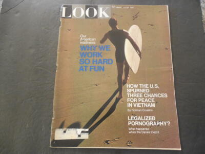 Look Jul 29 1969 Legalized Pornography? (Gasp!); Peace In Vietnam ID