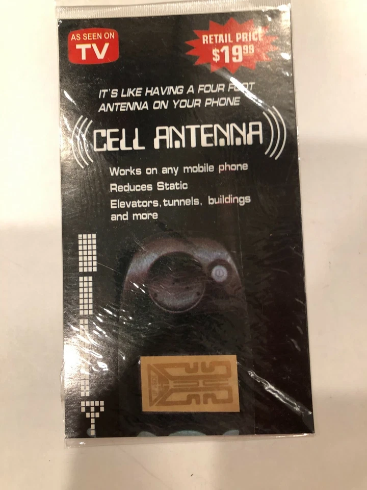 11 cts New! As Seen On Tv Antenna Signal Booster for Cell Phone and PDA Tower - Image 2 of 4