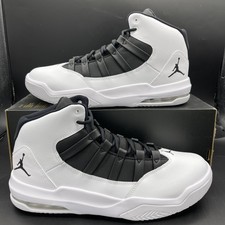 Size 10.5 - Jordan Max Aura White Black 