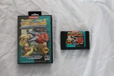 Street Fighter II 2 Champion Edition Sega Genesis w/ Case 1993 Video Game