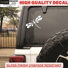 DRAGONFLY Vinyl STICKER DECAL truck car 5.5" x 4.20" many color