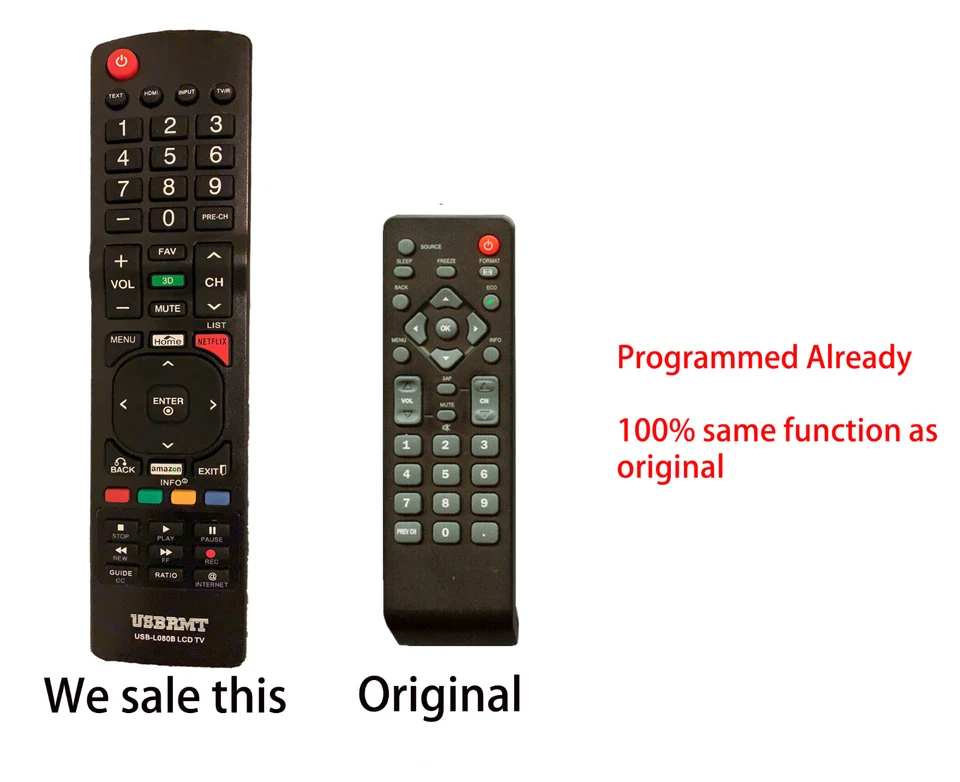 New Universal Remote for EMERSON/SYLVANIA TV - Already Programmed - Image 2 of 2