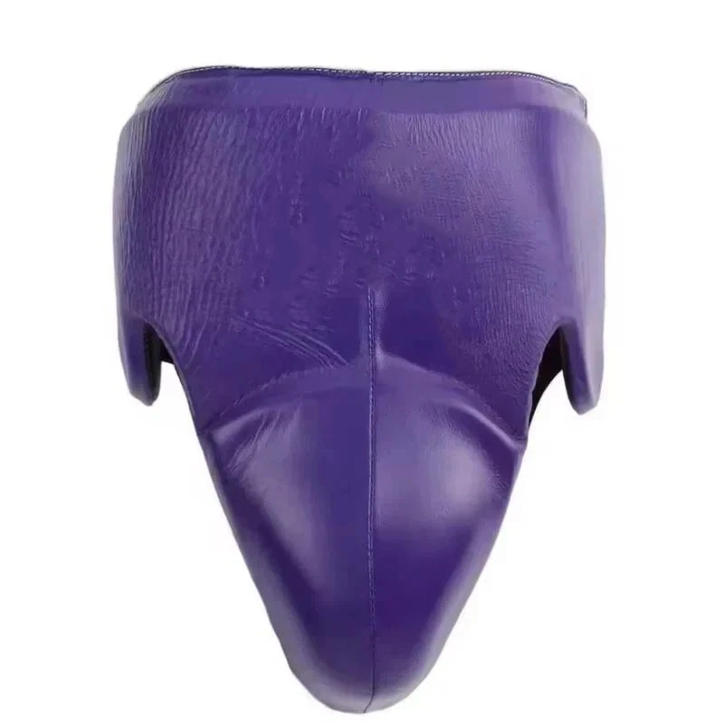 Guantes de boxeo púrpura arnés protector de ingle conjunto completo de entrenamiento equipo para adultos Foto 4 de 4