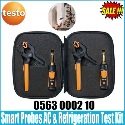 Testo 0563 0002 10 Smart Probes AC &Refrigeration Test Kit Testo 115i Testo 549i
