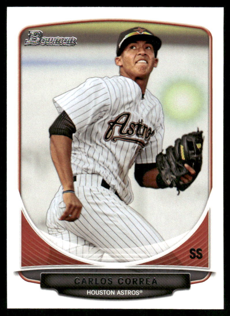 Carlos Correa 2013 Bowman Prospects #BP100 Houston Astros