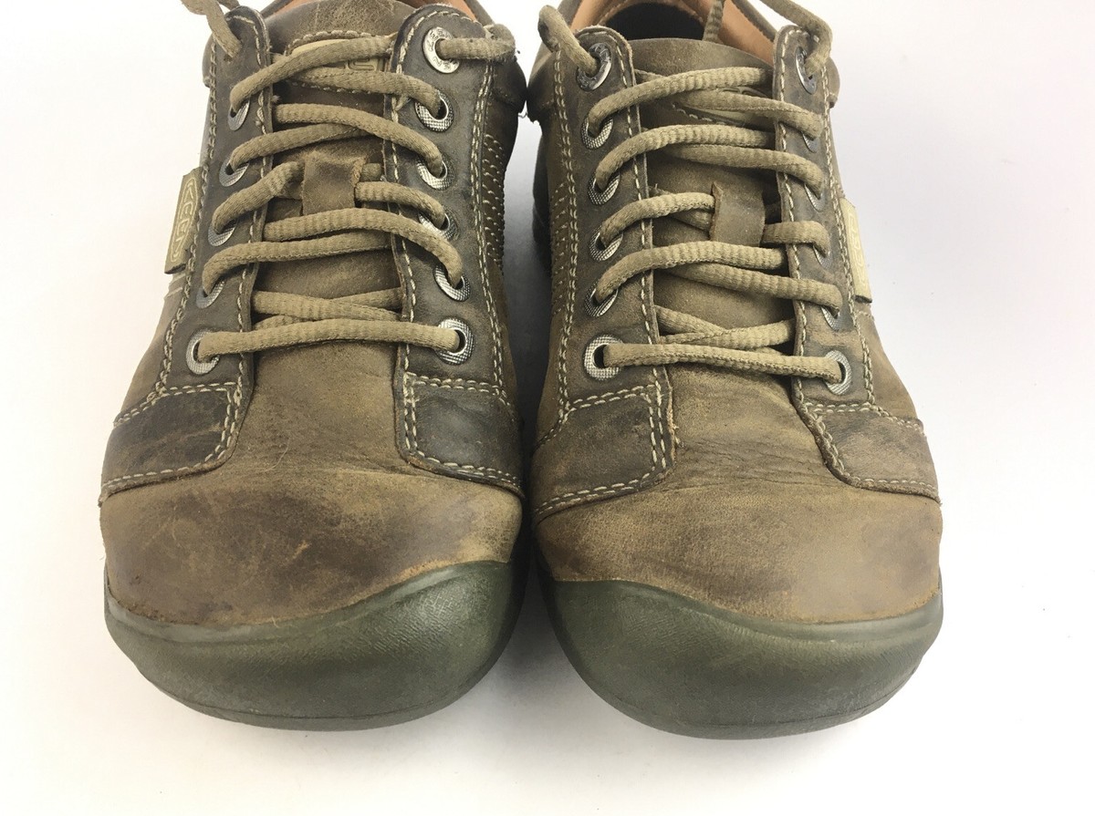 KEEN Austin 1016828 Brown Leather Casual Oxford Shoes Lace up Men\'s 9.5 US Keen Austin Brown Leather Lace Up Oxford Shoes Men Sz 13  main image 4