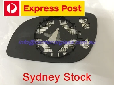 RIGHT DRIVER SIDE HEATED MIRROR GLASS FOR HOLDEN VECTRA JT ZC 2003 - 2008 - Picture 2 of 2