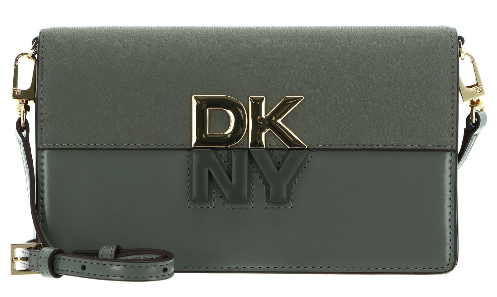 DKNY cross body bag Echo Clutch Olive