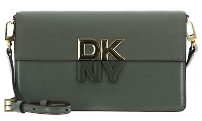 DKNY Echo Clutch Umhängetasche Handtasche Clutch Olive olivgrün Neu