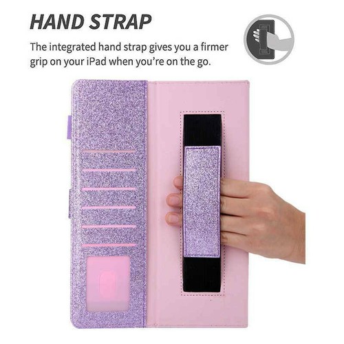 Für iPad 7/9/10/11. Air Mini Pro 11 2025 Smart Leder Brieftasche Ständer Hülle Cover - Bild 29 von 80