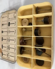 Vigor Brushes Buffs Stones On Mandrels Assortment BU-505 Jewlers Tools Germany