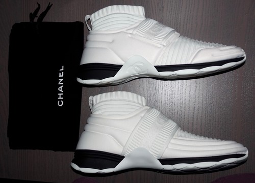 chanel stretch sneakers