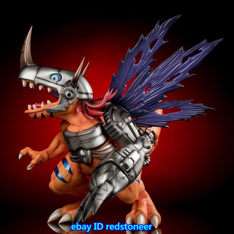 MIMAN Studio Metal Greymon Digimon H41cm Action Figure Resin Model