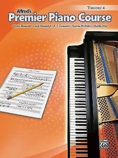 Premier Piano Course Theory, Bk 4; P- paperback, 9780739051498, Dennis Alexander