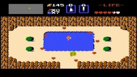 Nintendo NES The Legend Of Zelda Custom NPC "Fairy" Acrylic Painting With COA 