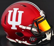 INDIANA HOOSIERS NCAA Riddell Speed Full Size REPLICA Football Helmet